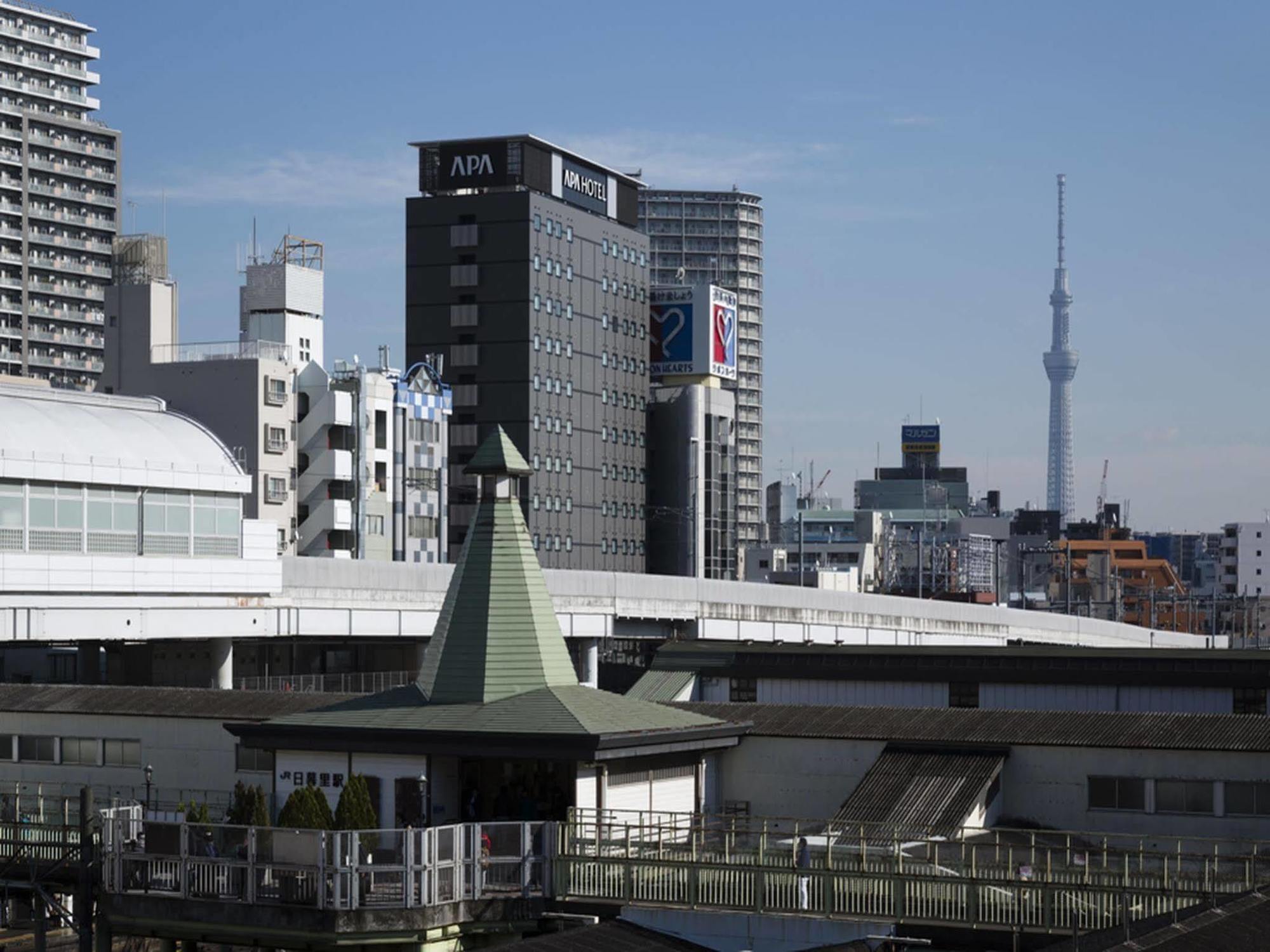 Apa Hotel Tkp Nippori Ekimae Tokio Exterior foto